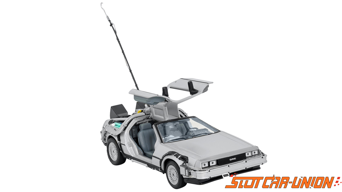 Welly Back To The Future I Delorean Time Machine 1 24 Slot Car Union