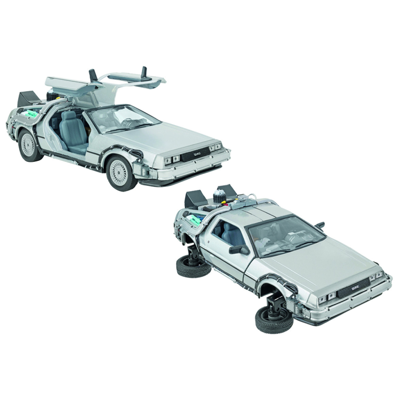 Welly 22441 Back to the Futur II, Delorean Time Machine 1:24