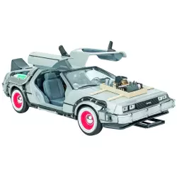 Welly 22444 Back to the Futur III, Delorean Time Machine 1:24