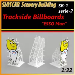 MHS Model SB-1s2 Trackside Billboards Esso Man