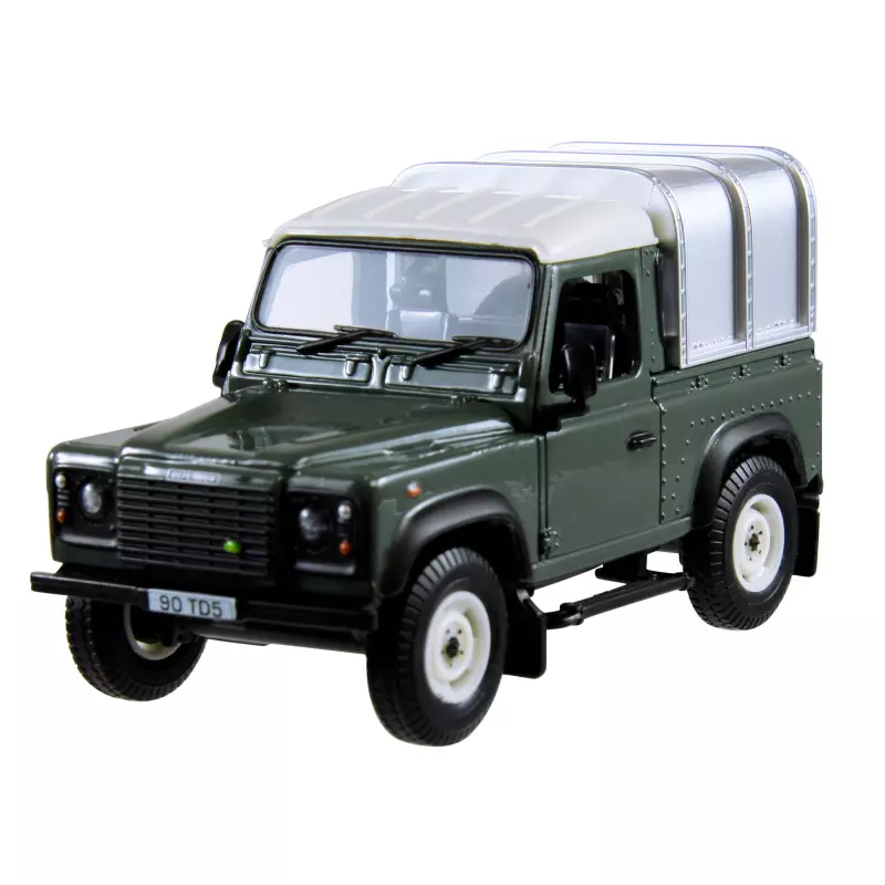                                     Britains 42732 Land Rover Defender 90 + Canopy - Green