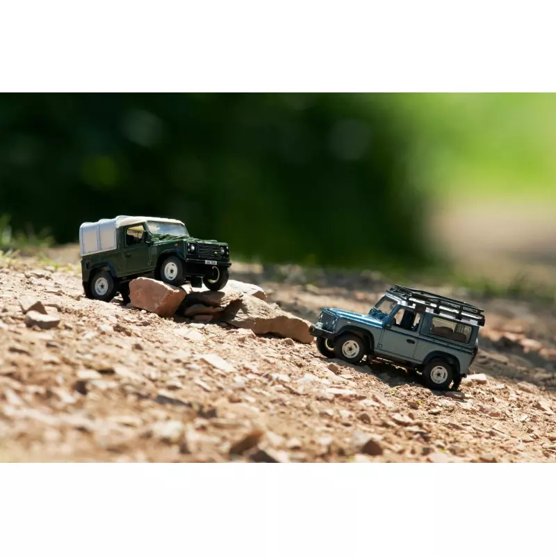 Britains 42732 Land Rover Defender 90 + Auvent - Vert