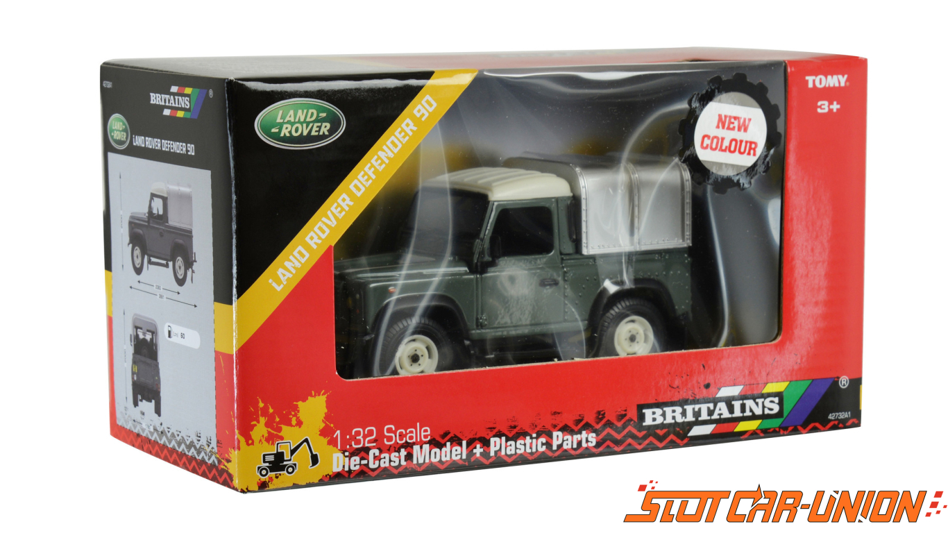 BRITAINS 42732A1 1:32 SCALE LAND ROVER DEFENDER 90 **NEW** 
