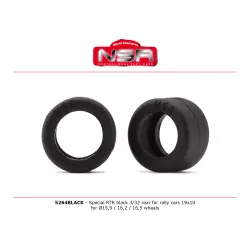 NSR 5264BLACK Special RTR Slick Rear for Rally Cars - 19x10 - Racing tyres (4 pcs)