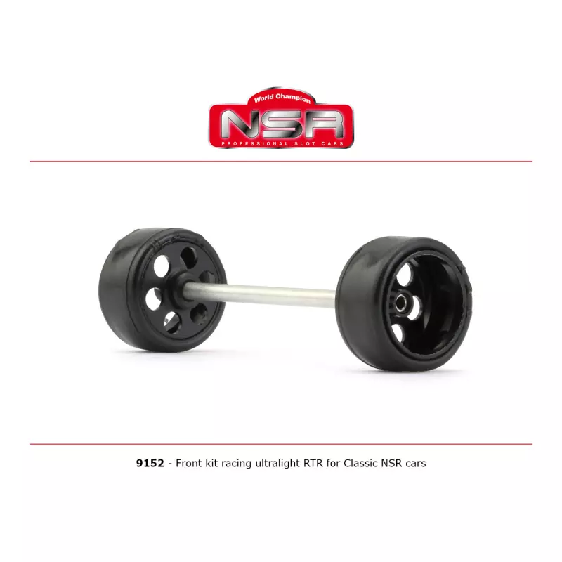  NSR 9152 3/32 Front kit racing ultralight RTR - Ø 15,8mm wheels