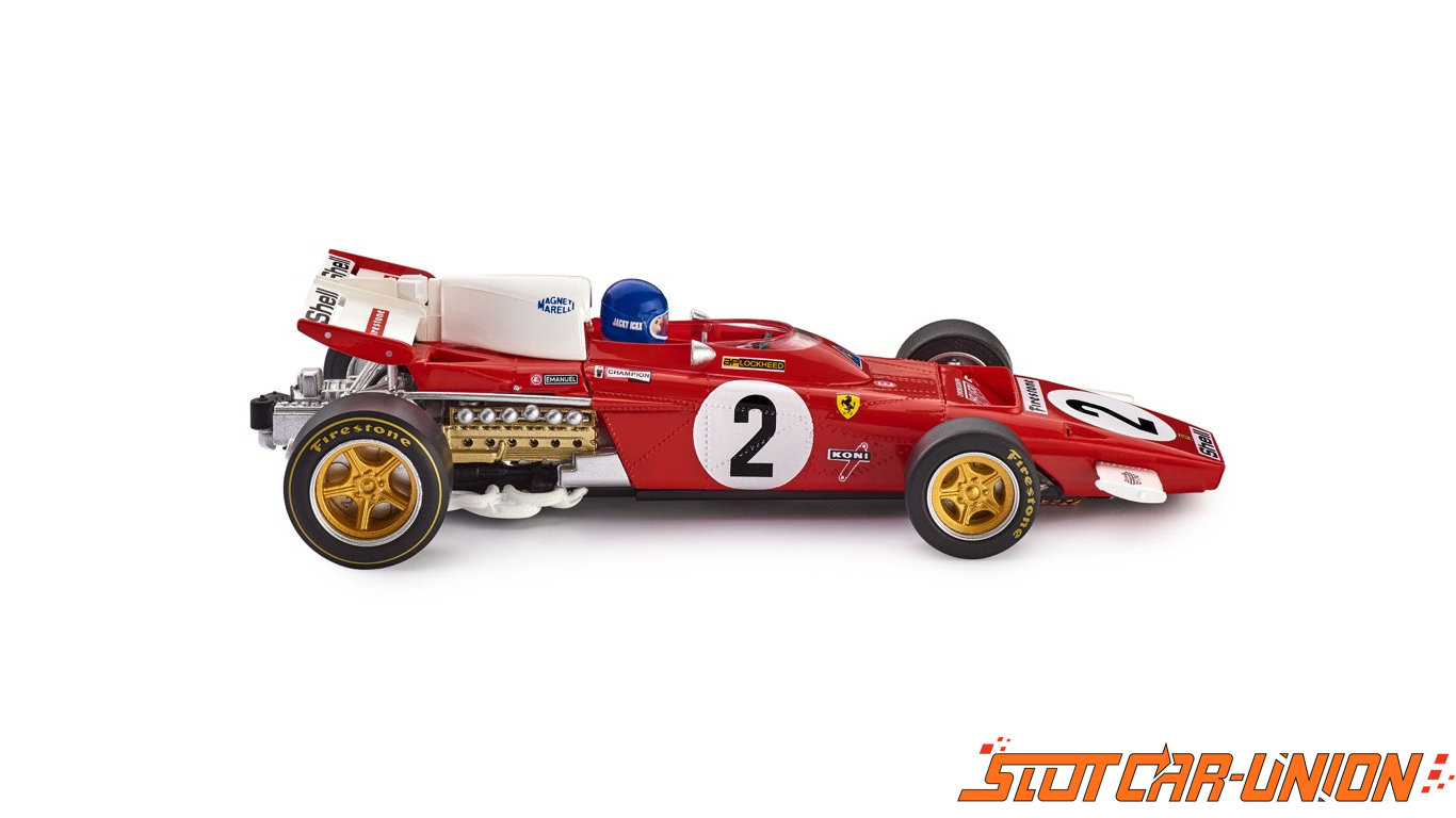 Policar CAR05A Ferrari 312B2 1st Zandvoort GP 1971 Jacky Ickx 1:32 slot car 