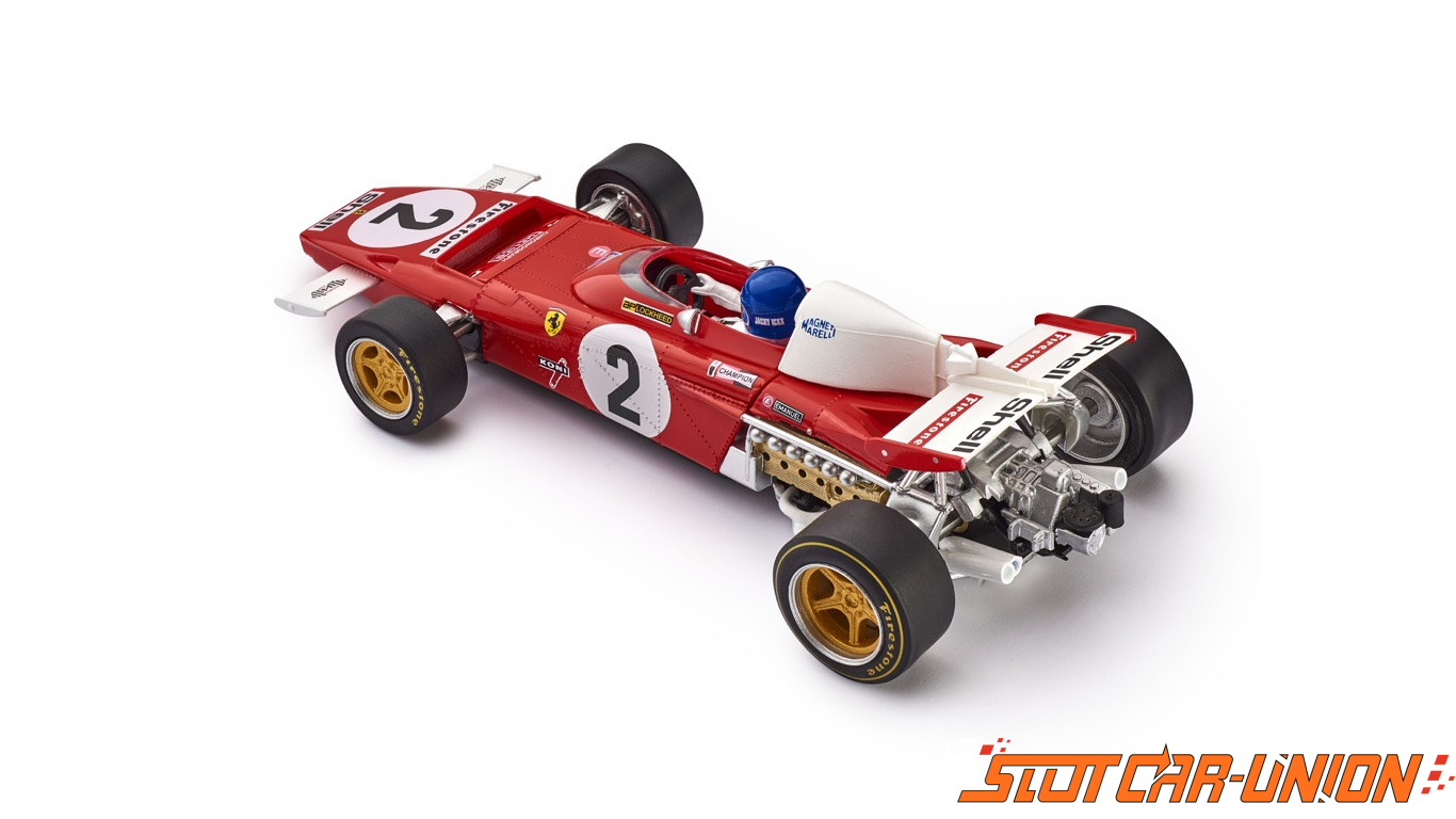 Policar CAR05A Ferrari 312B2 1st Zandvoort GP 1971 Jacky Ickx 1:32 slot car 