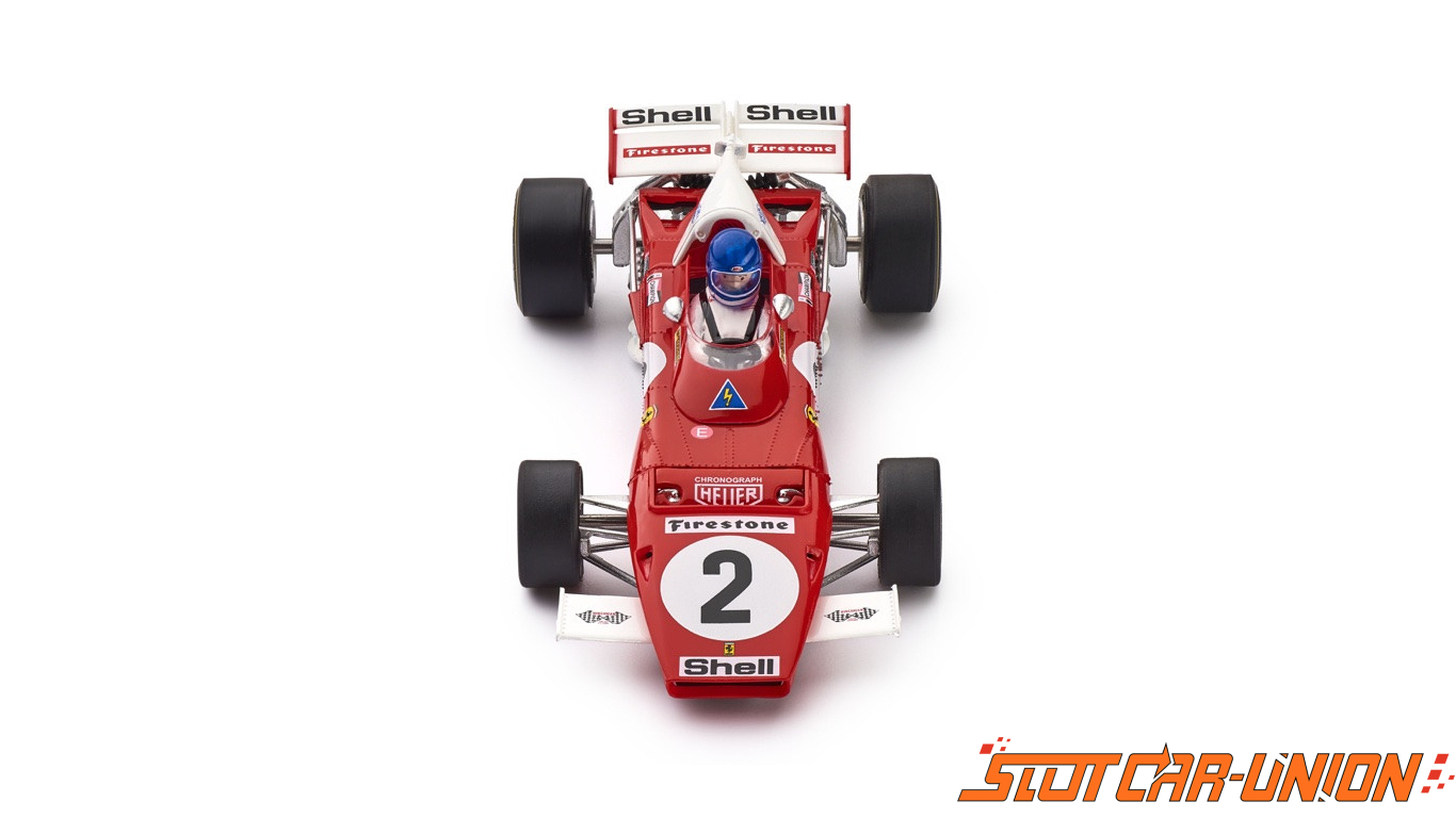 Policar CAR05A Ferrari 312B2 1st Zandvoort GP 1971 Jacky Ickx 1:32 slot car 