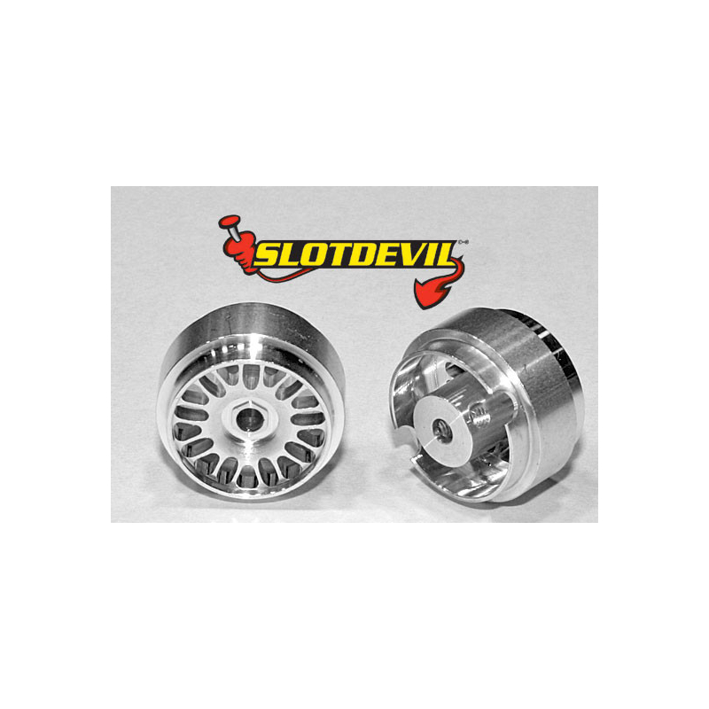                                     Slotdevil 2008171022 Clubsport BBS Rim 16,9x10mm x2