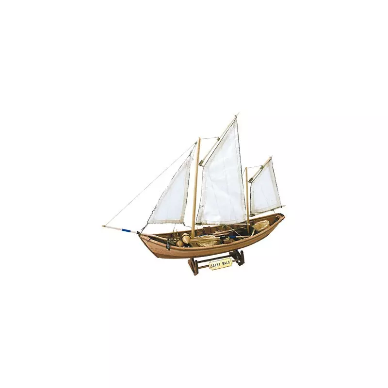 Artesanía Latina 19010 Wooden Model Ship Kit: French Doris Saint Malo 1/20