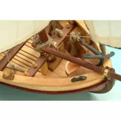 Artesanía Latina 19014 Wooden Model Ship Kit: Santisima Trinidad Boat 1/50