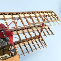 Artesanía Latina 20350 Wooden and Metal Model: Fokker Dr.I Red Baron's Fighter 1/16