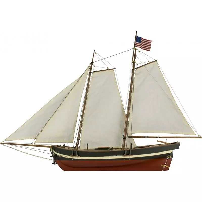 Artesanía Latina 22110-N Wooden Model Ship Kit: New Swift 1/50