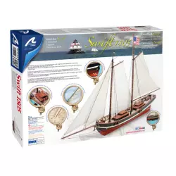 Artesanía Latina 22110-N Wooden Model Ship Kit: New Swift 1/50