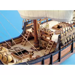 Artesanía Latina 22412 Wooden Model Ship: La Pinta Caravel 1/65