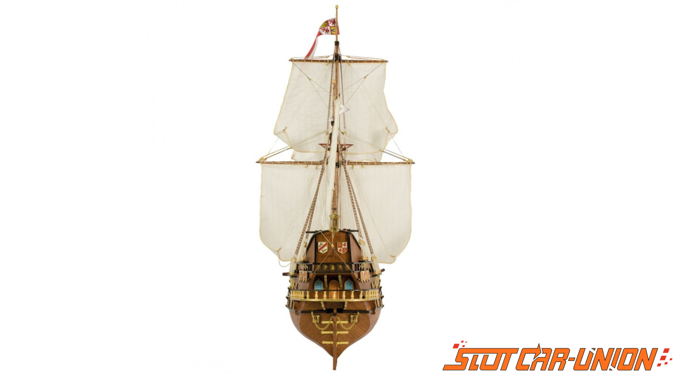 Artesanía Latina 22452-N Wooden Model Ship Kit: New Galleon San Francisco  II 1/90 - Slot Car-Union