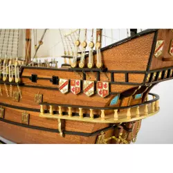 Artesanía Latina 22452-N Wooden Model Ship Kit: New Galleon San Francisco II 1/90