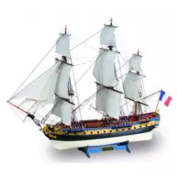 Artesanía Latina 22517-N Wooden Model Ship Kit: New Hermione La Fayette 1/89