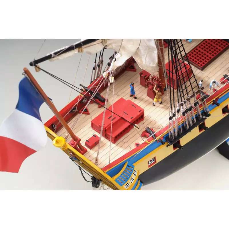 Artesanía Latina 22517-N Wooden Model Ship Kit: New Hermione La Fayette 1/89