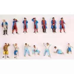 Artesanía Latina 22517-F L'Hermione La Fayette's 14 figurines set