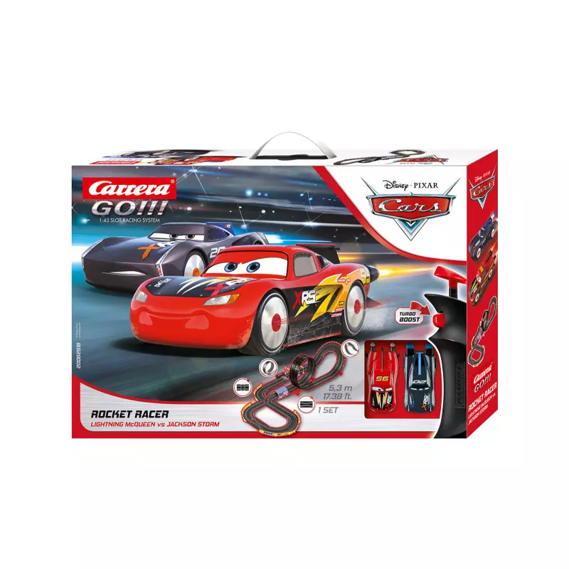 Carrera GO!!! 62518 Coffret Disney·Pixar Cars - Rocket Racer - Slot  Car-Union