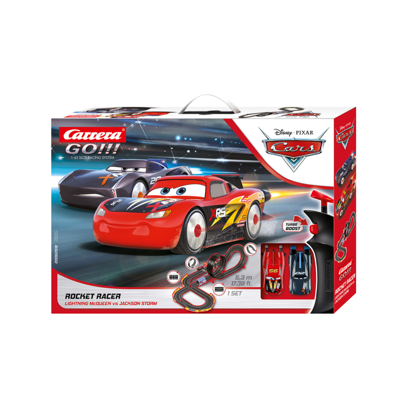 Carrera GO!!! 62518 Disney·Pixar Cars - Rocket Racer Set - Slot Car-Union