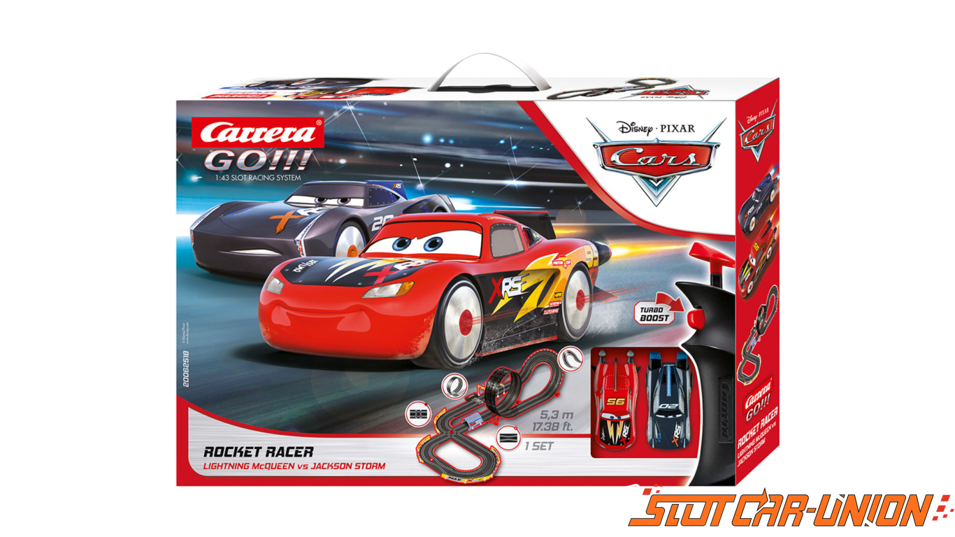 Carrera GO!!! 62518 Disney·Pixar Cars - Rocket Racer Set - Slot Car-Union