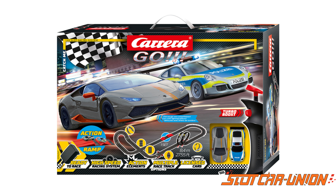 carrera go police car