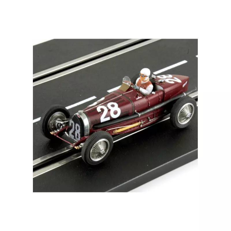  LE MANS miniatures Bugatti type 59 n°28 red