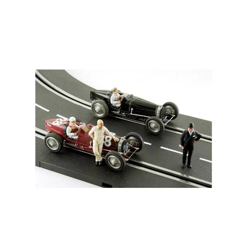 LE MANS miniatures Bugatti type 59 n°28 rouge