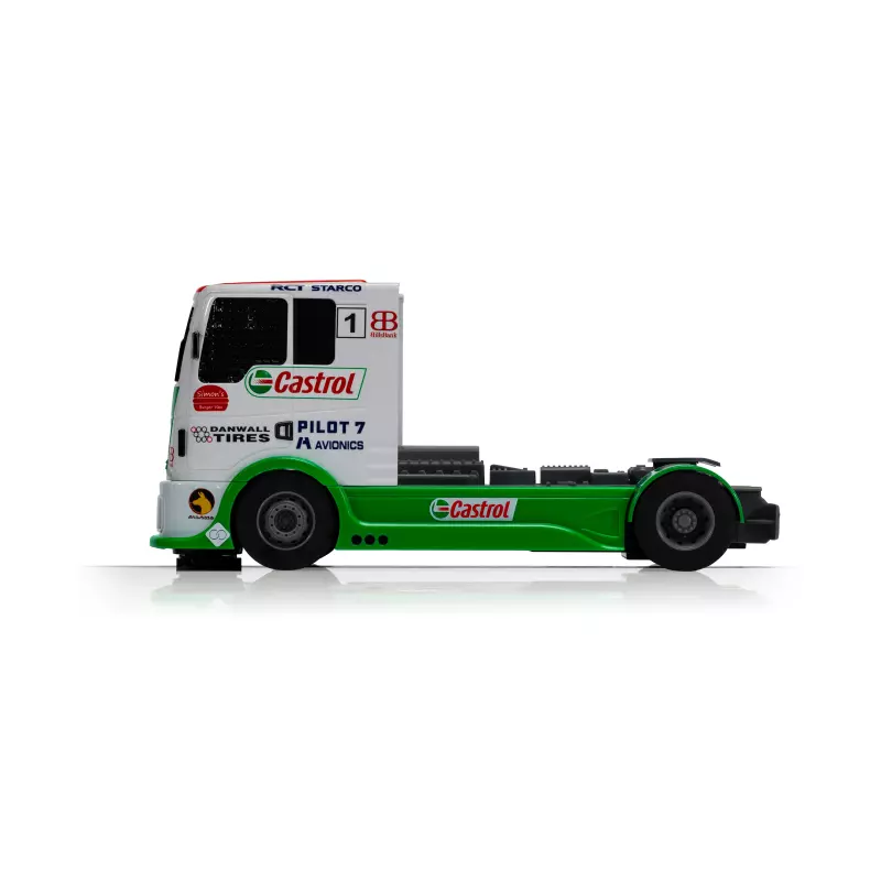 Scalextric C4156 Racing Truck Green - White - Red