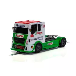 Scalextric C4156 Racing Truck Green - White - Red