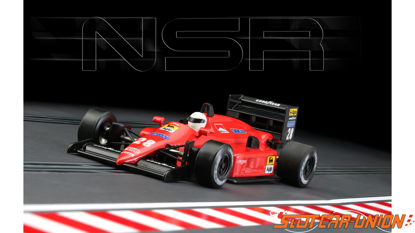 NSR 0146IL Formula 86/89 Italia No.28 1:32 analog slot car 