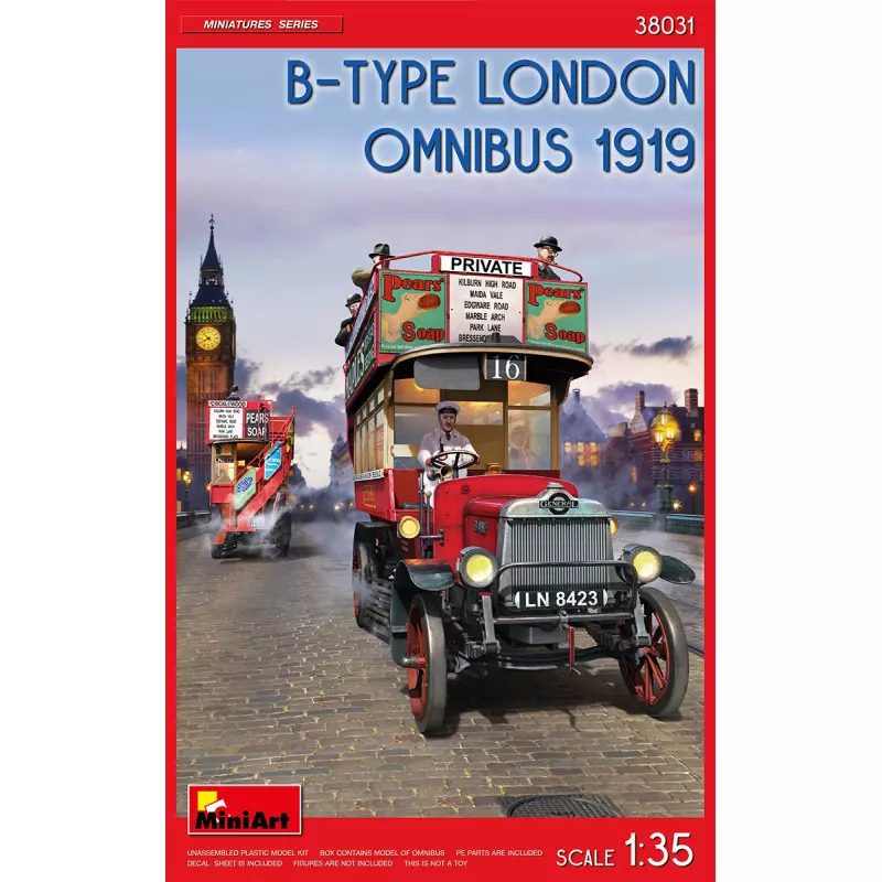  MiniArt 38031 B-Type London Omnibus 1919