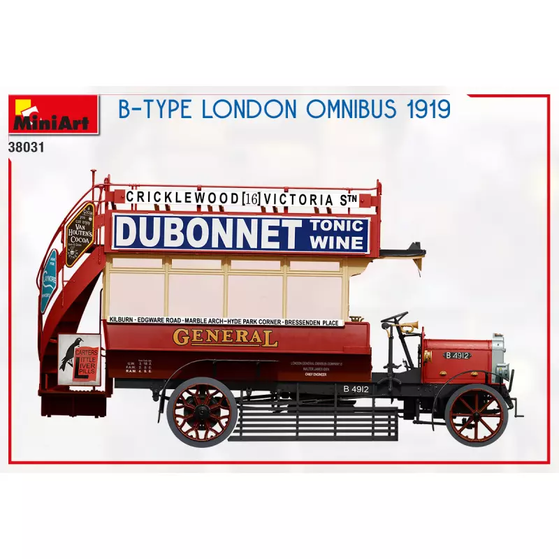 MiniArt 38031 B-Type London Omnibus 1919