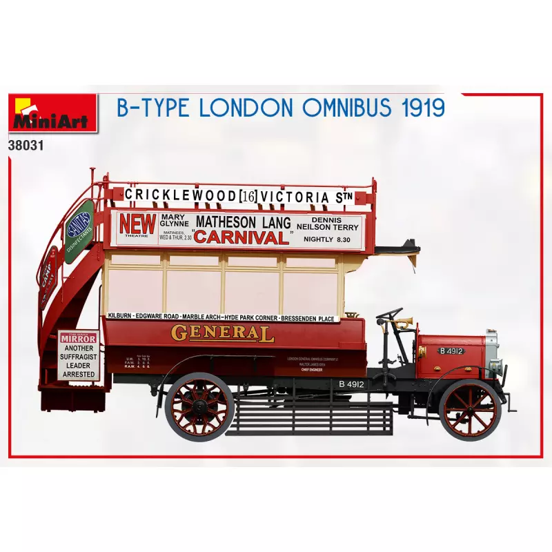 MiniArt 38031 B-Type London Omnibus 1919