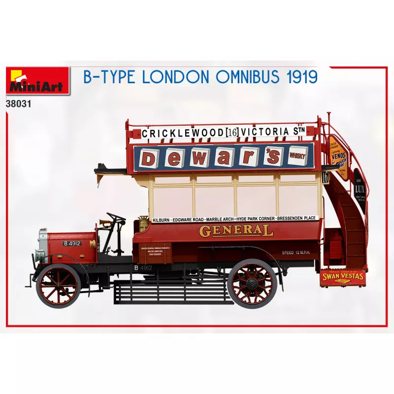 MiniArt 38031 B-Type London Omnibus 1919