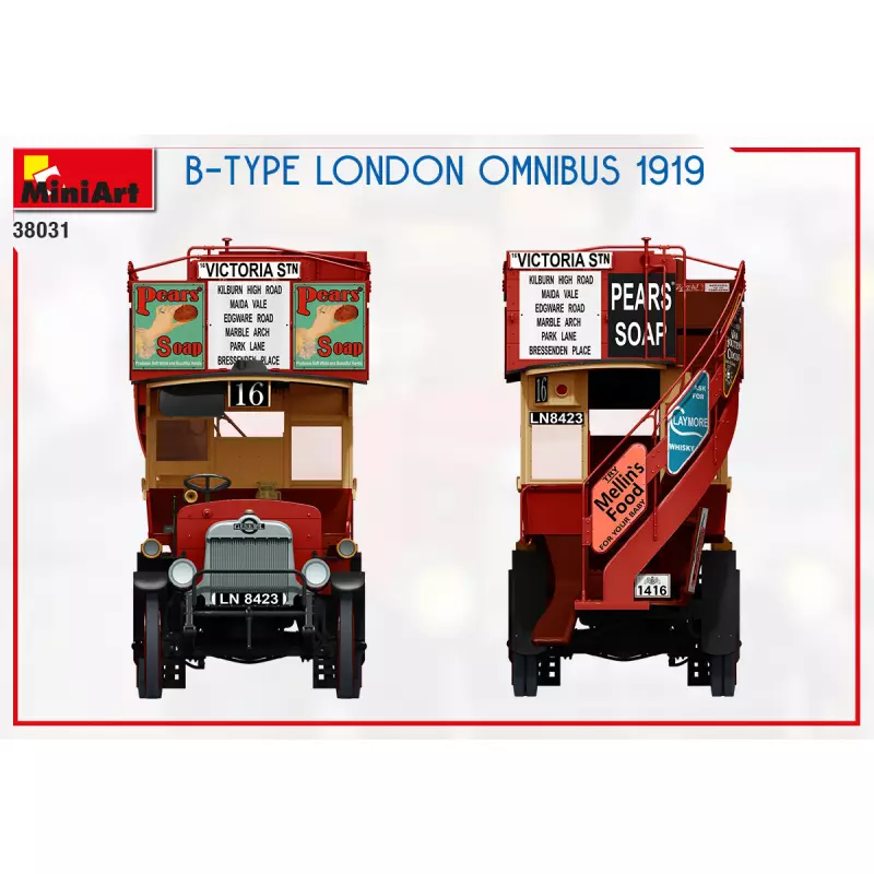 MiniArt 38031 B-Type London Omnibus 1919