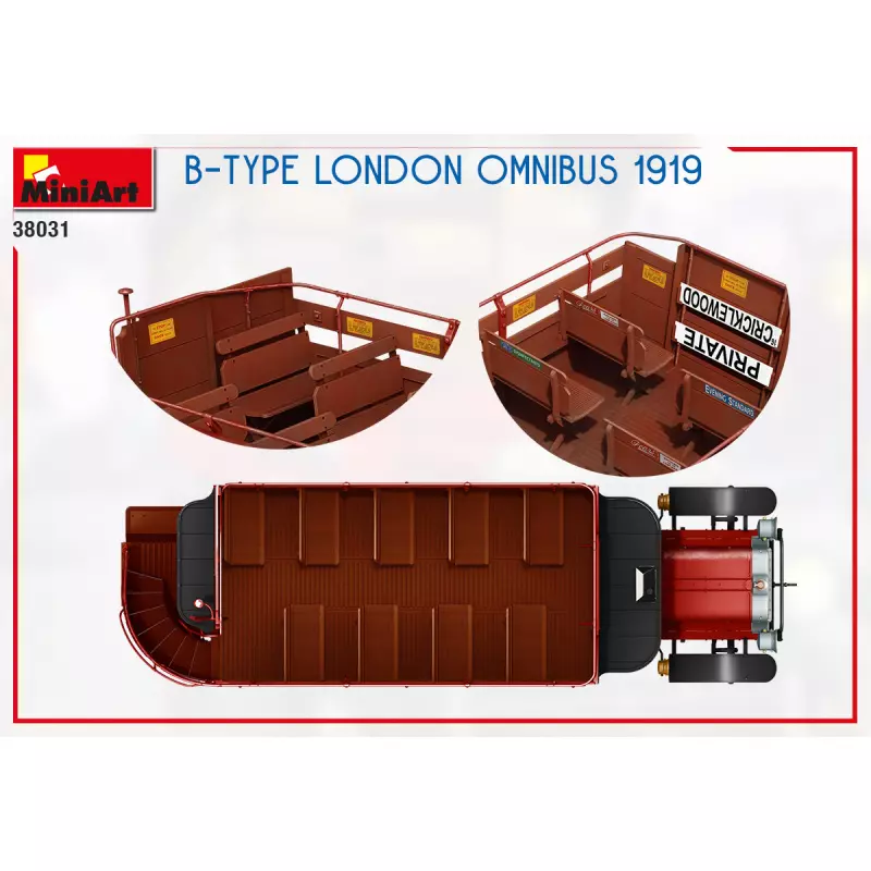 MiniArt 38031 B-Type London Omnibus 1919