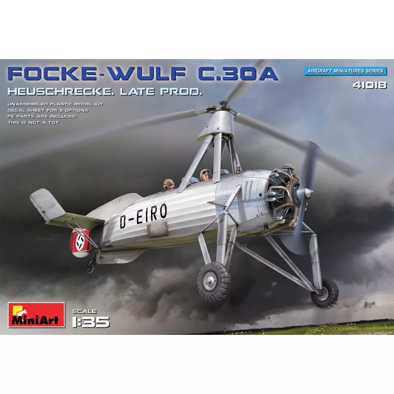  MiniArt 41018 Focke-Wulf FW C.30A Heuschrecke. Late Prod