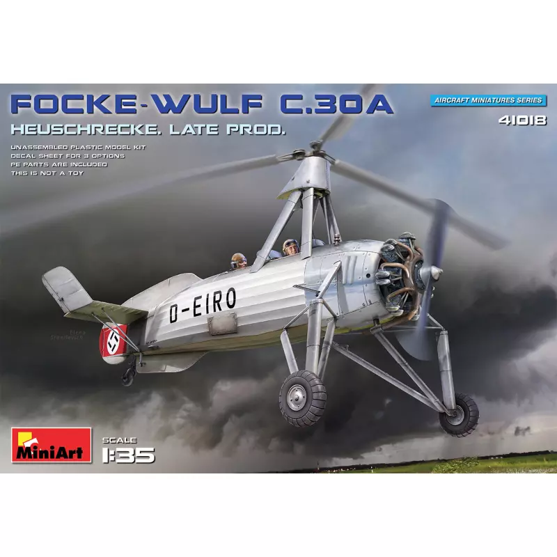 MiniArt 41018 Focke-Wulf FW C.30A Heuschrecke. Late Prod