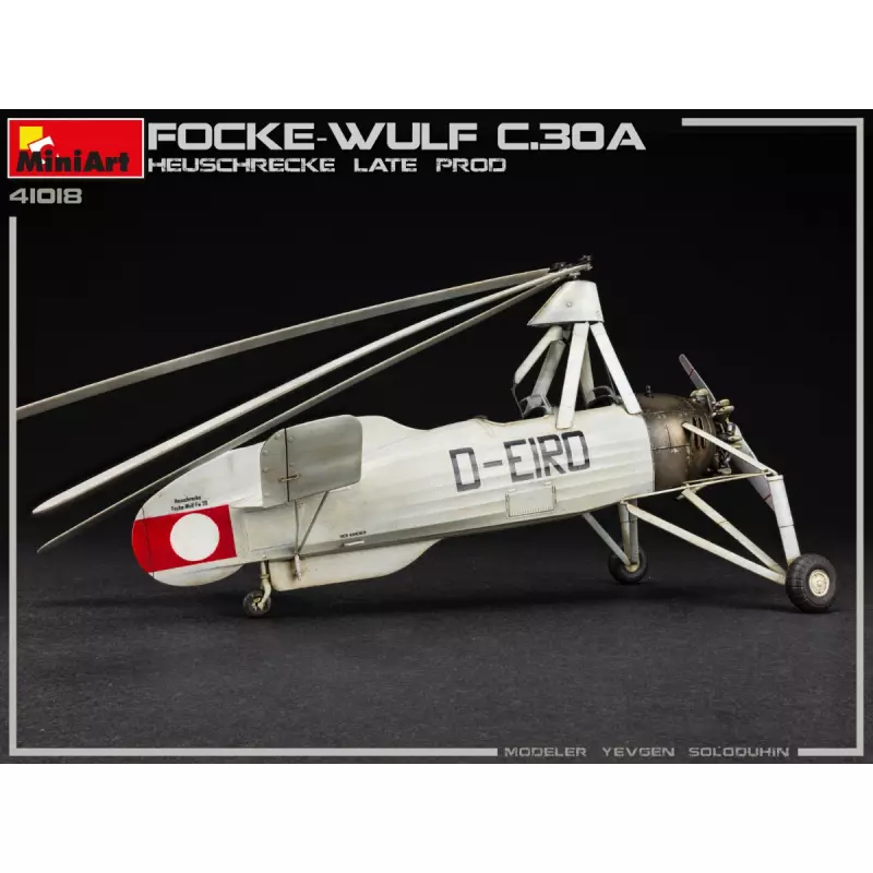 MiniArt 41018 Focke-Wulf FW C.30A Heuschrecke. Late Prod