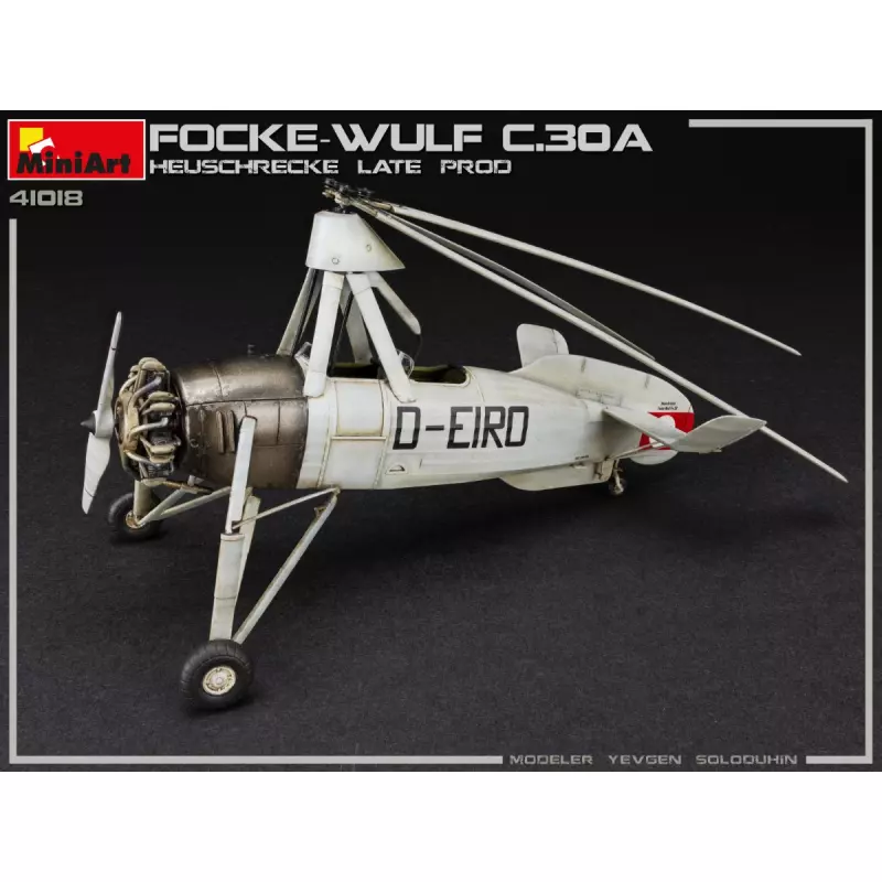 MiniArt 41018 Focke-Wulf FW C.30A Heuschrecke. Late Prod