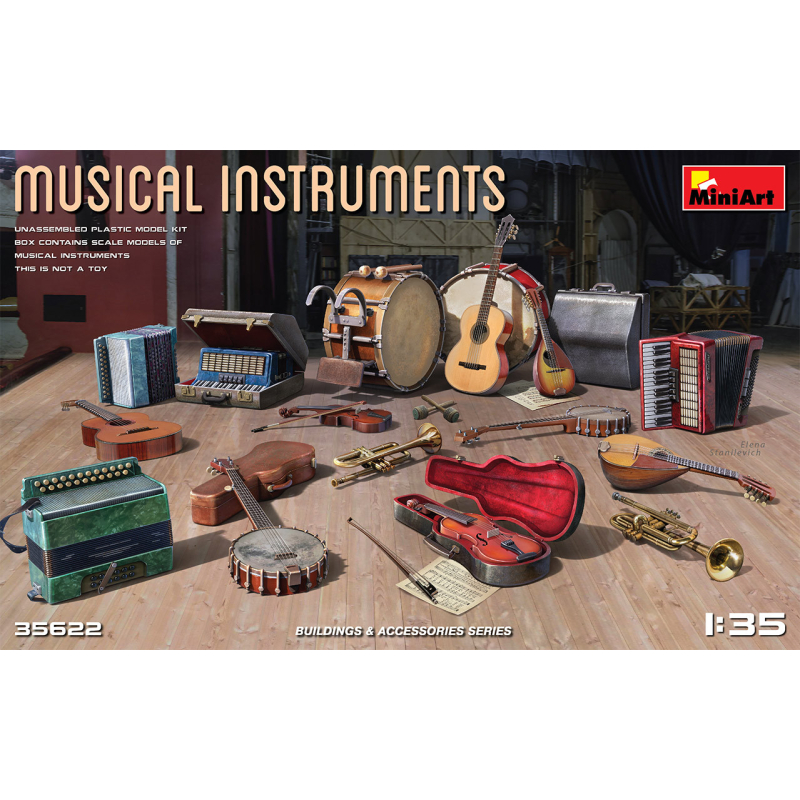                                     MiniArt 35622 Musical Instruments