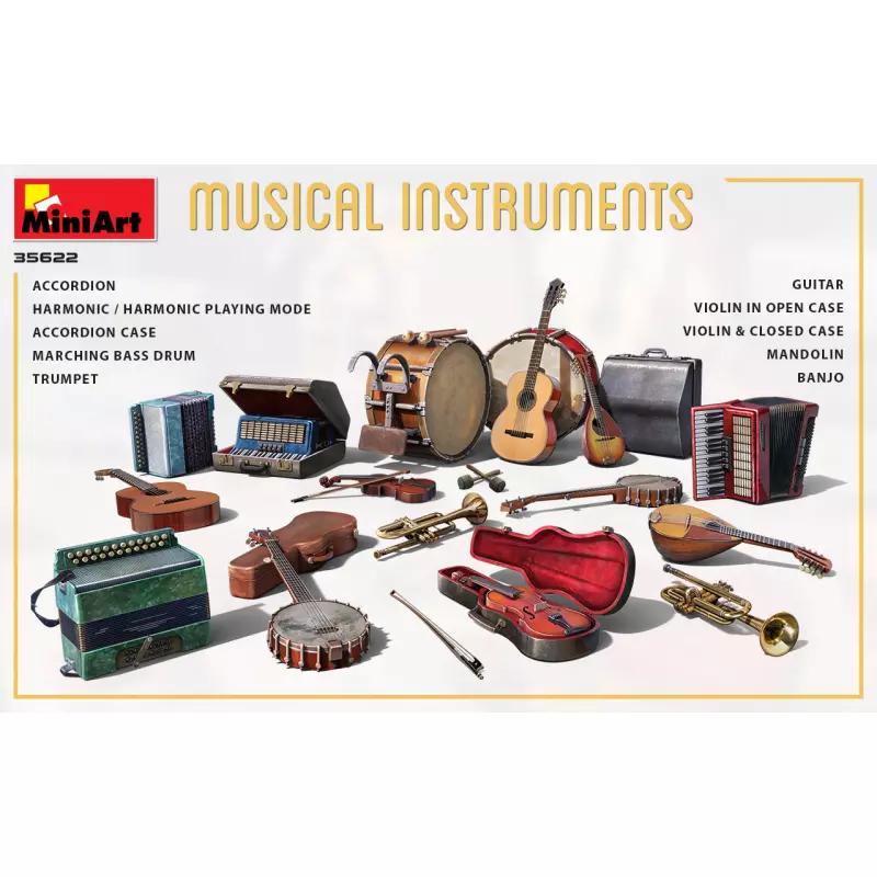 MiniArt 35622 Instruments de Musique