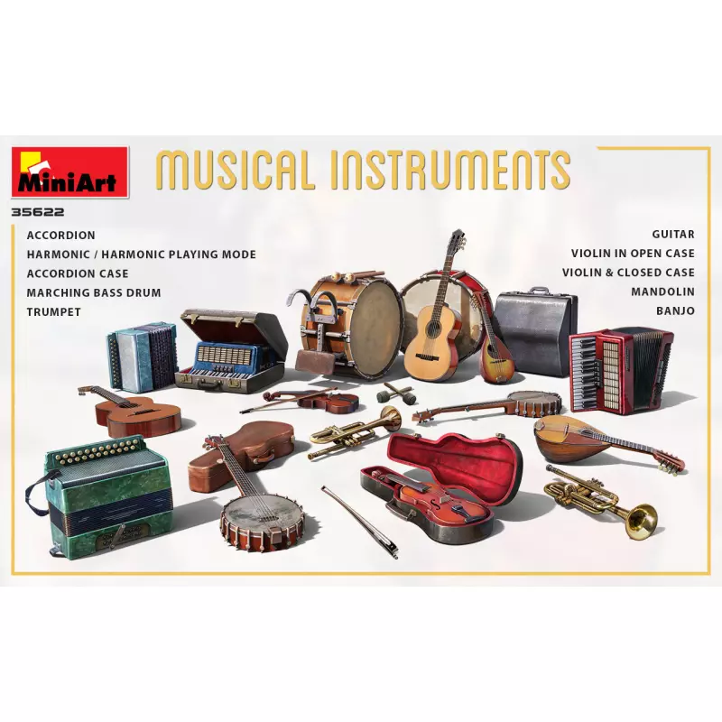 MiniArt 35622 Musical Instruments