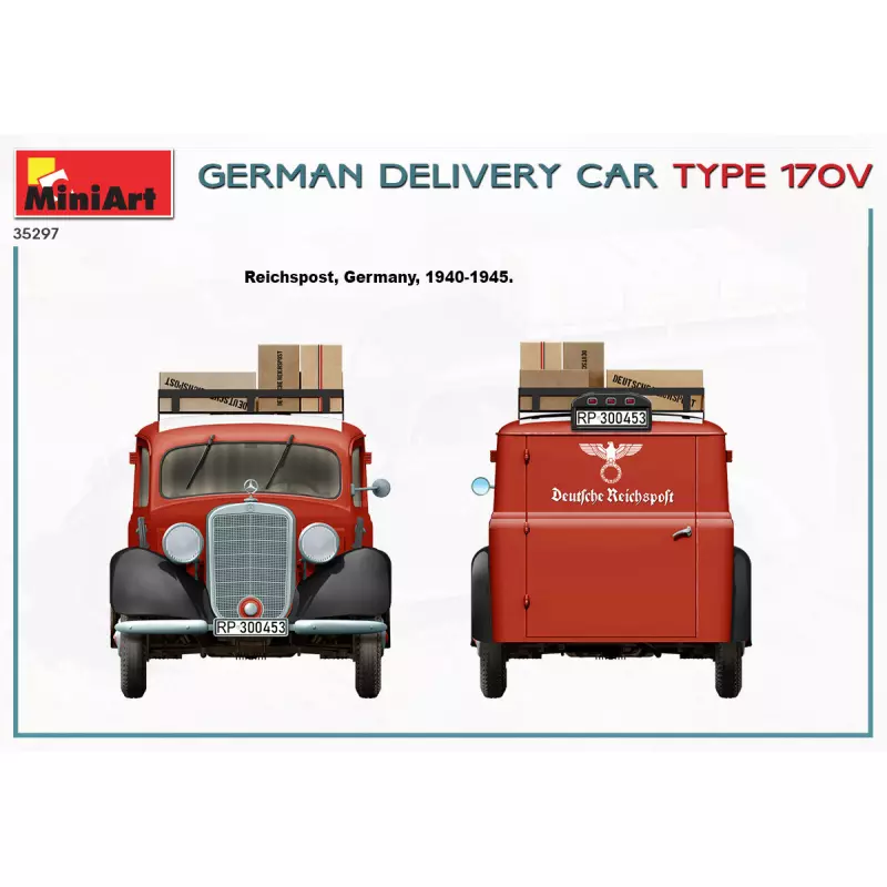 MiniArt 35297 German Delivery Car Type 170V