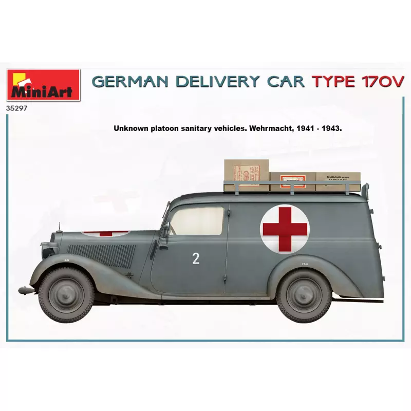 MiniArt 35297 German Delivery Car Type 170V