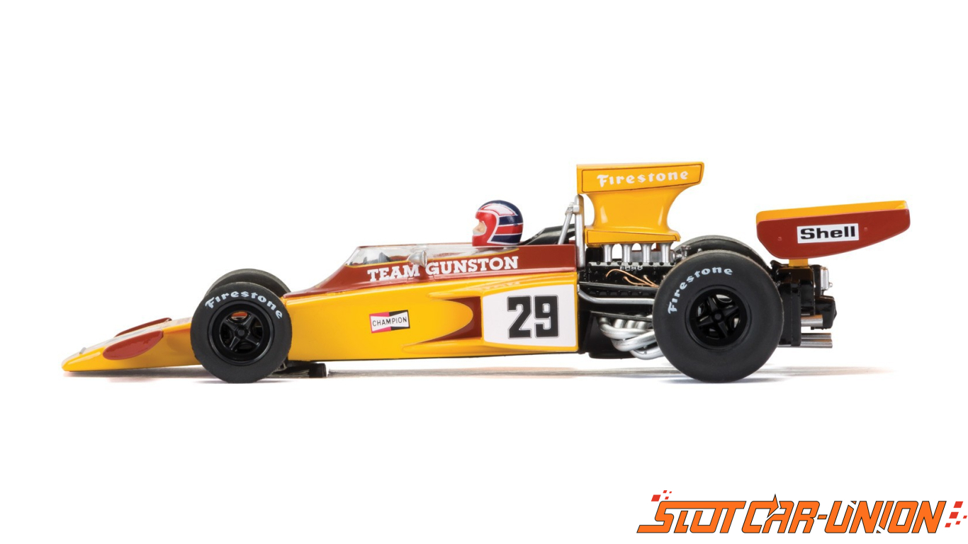 0319 de 2000 Scalextric C3833A Lotus 72 Ian Scheckter No.29 Ltd Edición No 