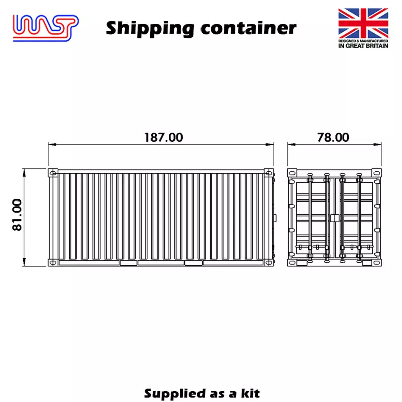 WASP Shipping Container